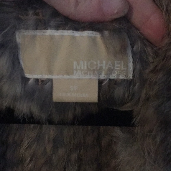 Michael Kors Hooded Fur Vest - Picture 2 of 5